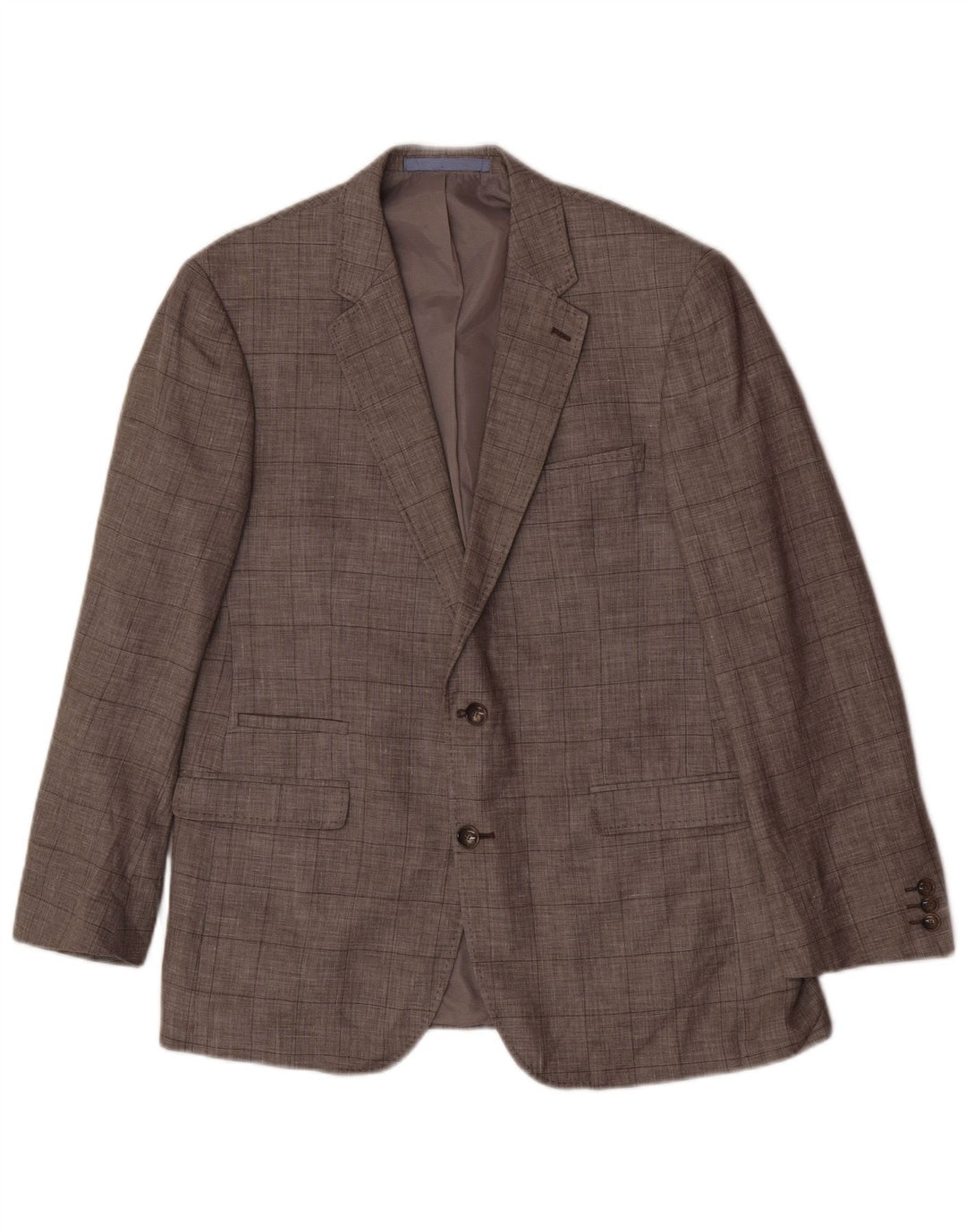 Giacca blazer da uomo su misura Marks & Spencer UK 42 Large Grey Check