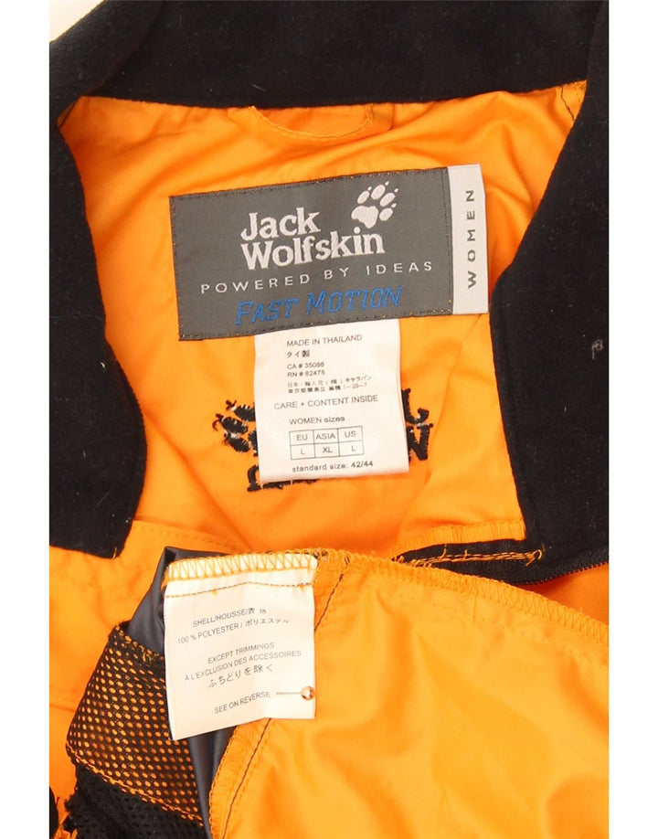 Gilet da uomo Jack Wolfskin UK 40 Large Arancione Colourblock Poliestere