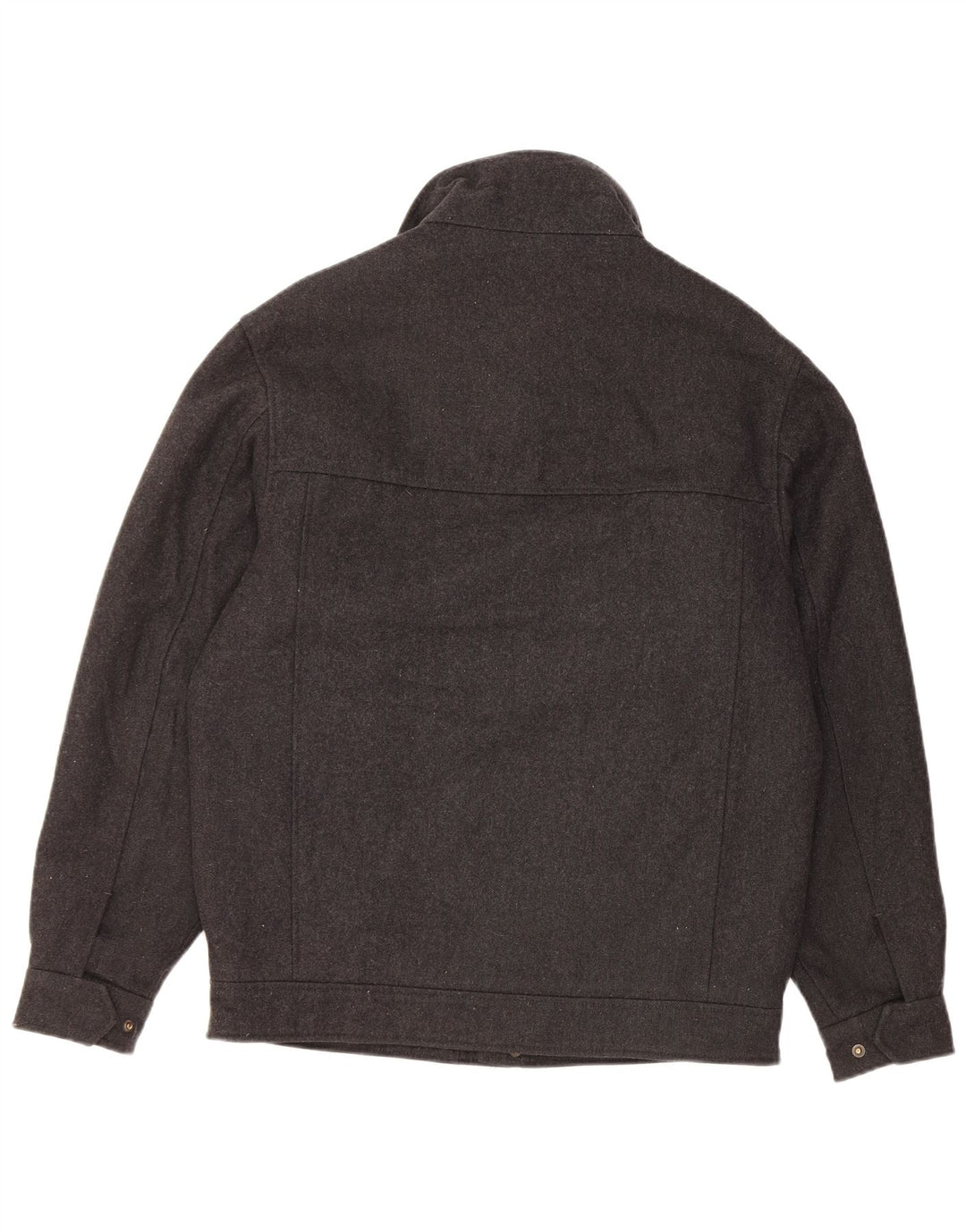 Giacca a vento bomber Towne da uomo London Fog UK 38 Lana grigio medio
