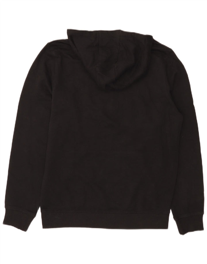 Felpa con cappuccio da uomo Lyle & Scott, cotone nero medio