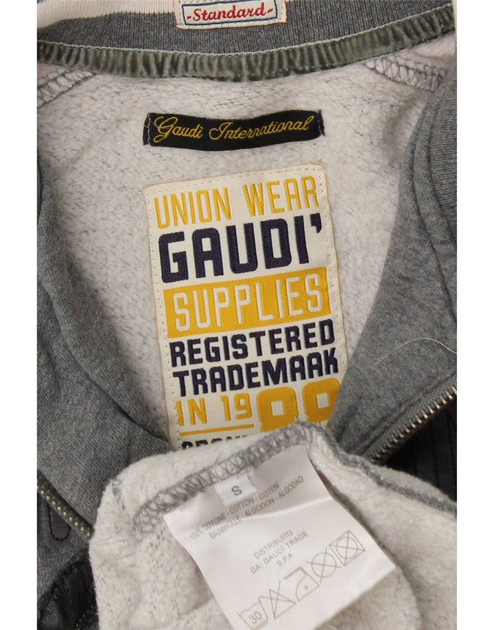 Giacca da ginnastica grafica da donna Gaudi UK 10 Small Grey Colourblock