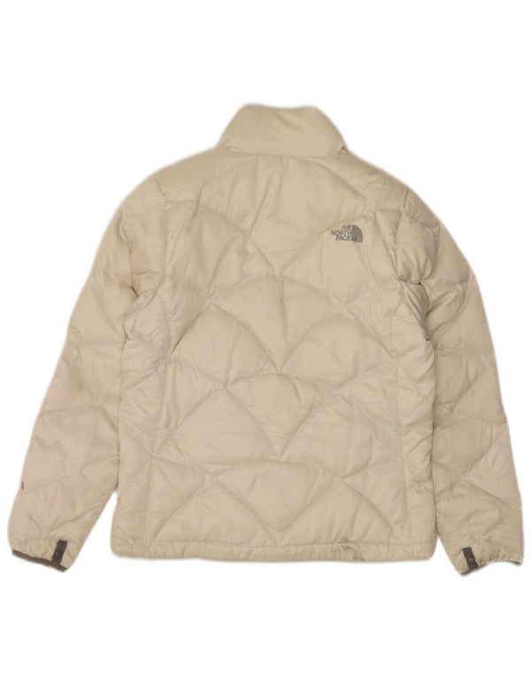 Giacca imbottita da donna The North Face UK 16 Large in nylon bianco sporco