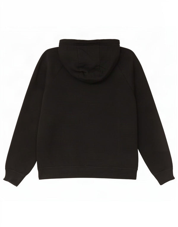 Felpa con cappuccio da uomo Nike, media, nera, cotone, sportiva