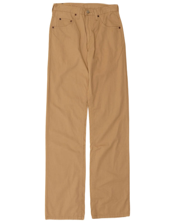 Pantaloni casual dritti da donna RIFLE W28 L34 cotone beige