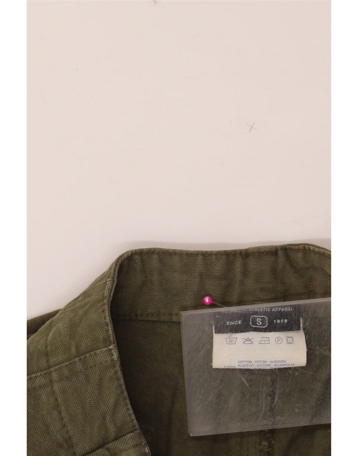 Pantaloni chino dritti da uomo CHAMPION piccoli W32 L32 cotone kaki