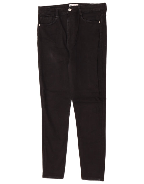Jeans skinny da donna Zara EU 44 XL W34 L27 Cotone nero