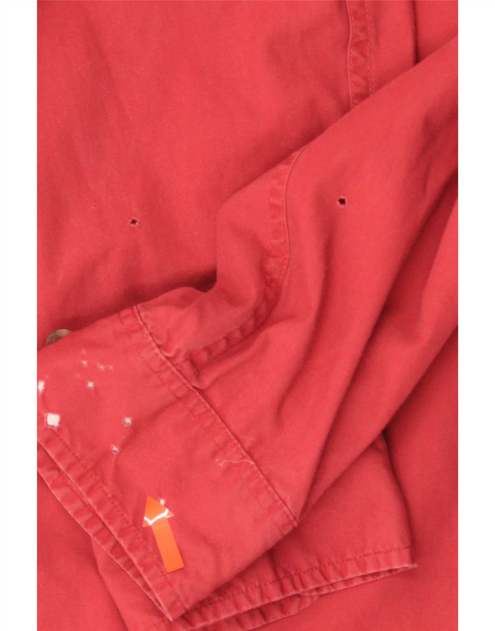 Camicia da uomo Marlboro Classics Rosso medio