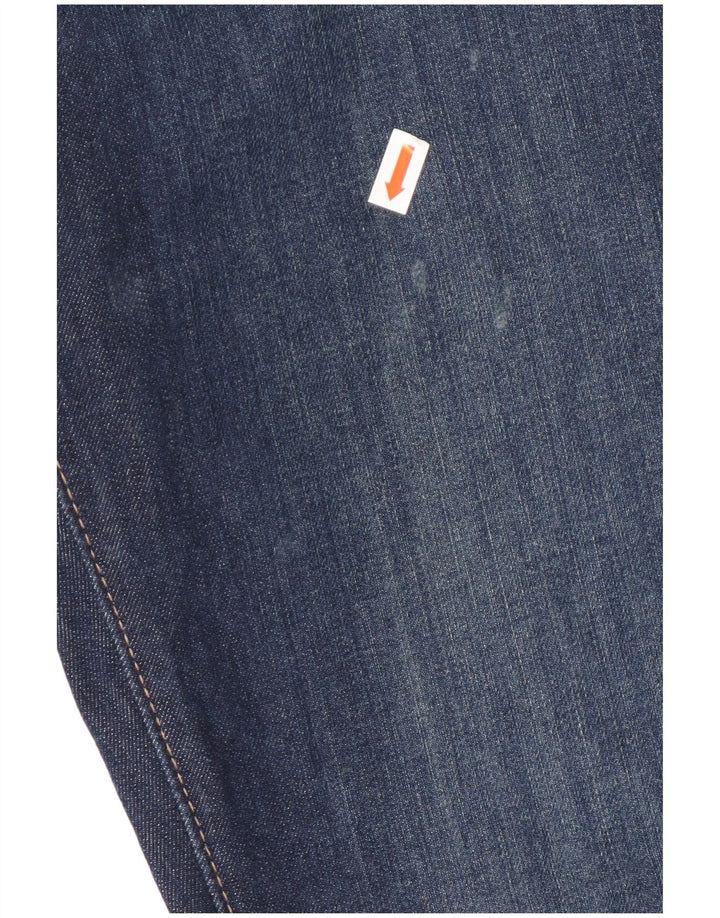 LEVI'S Womens 711 Skinny Jeans W29 L33 Blue Cotton