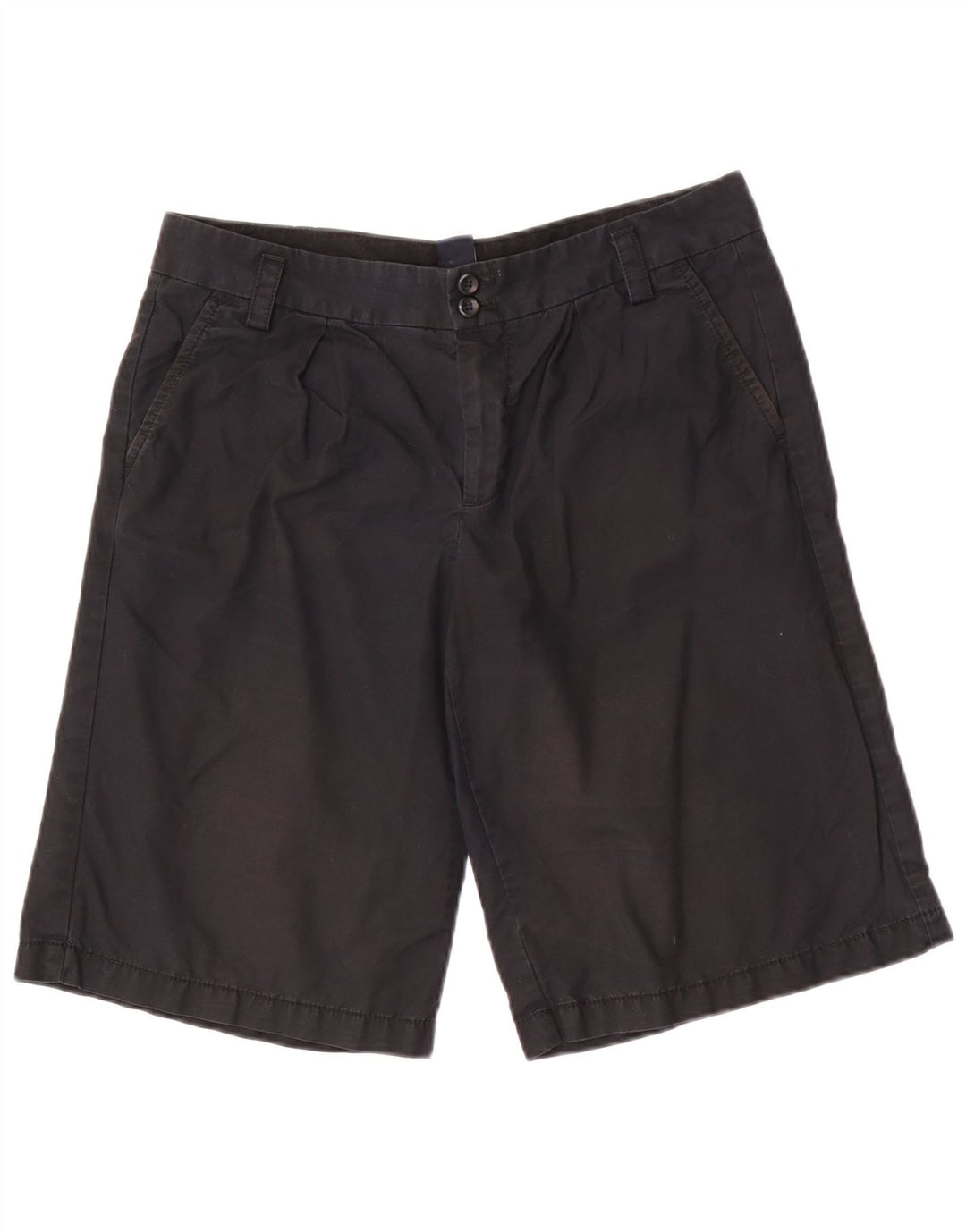 Pantaloncini chino da donna Gap UK 12 medi W32 cotone nero