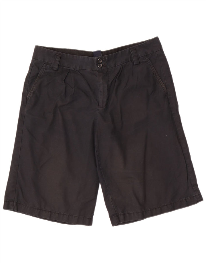 Pantaloncini chino da donna Gap UK 12 medi W32 cotone nero