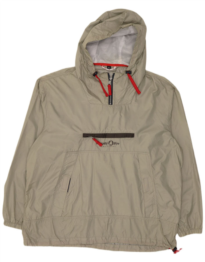 Giacca antipioggia da uomo con cappuccio Murphy & Nye UK 42 XL Verde