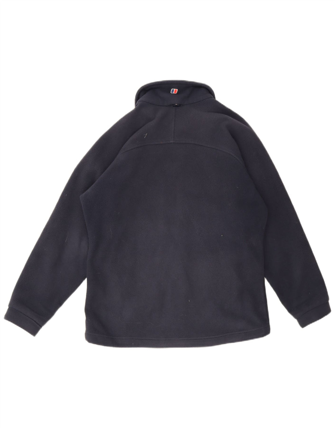 Giacca in pile foderata da donna Berghaus UK 14 grande poliestere blu navy