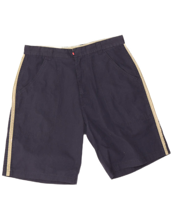 Pantaloncini casual da uomo Fat Face Large W34 Poliestere color block blu navy