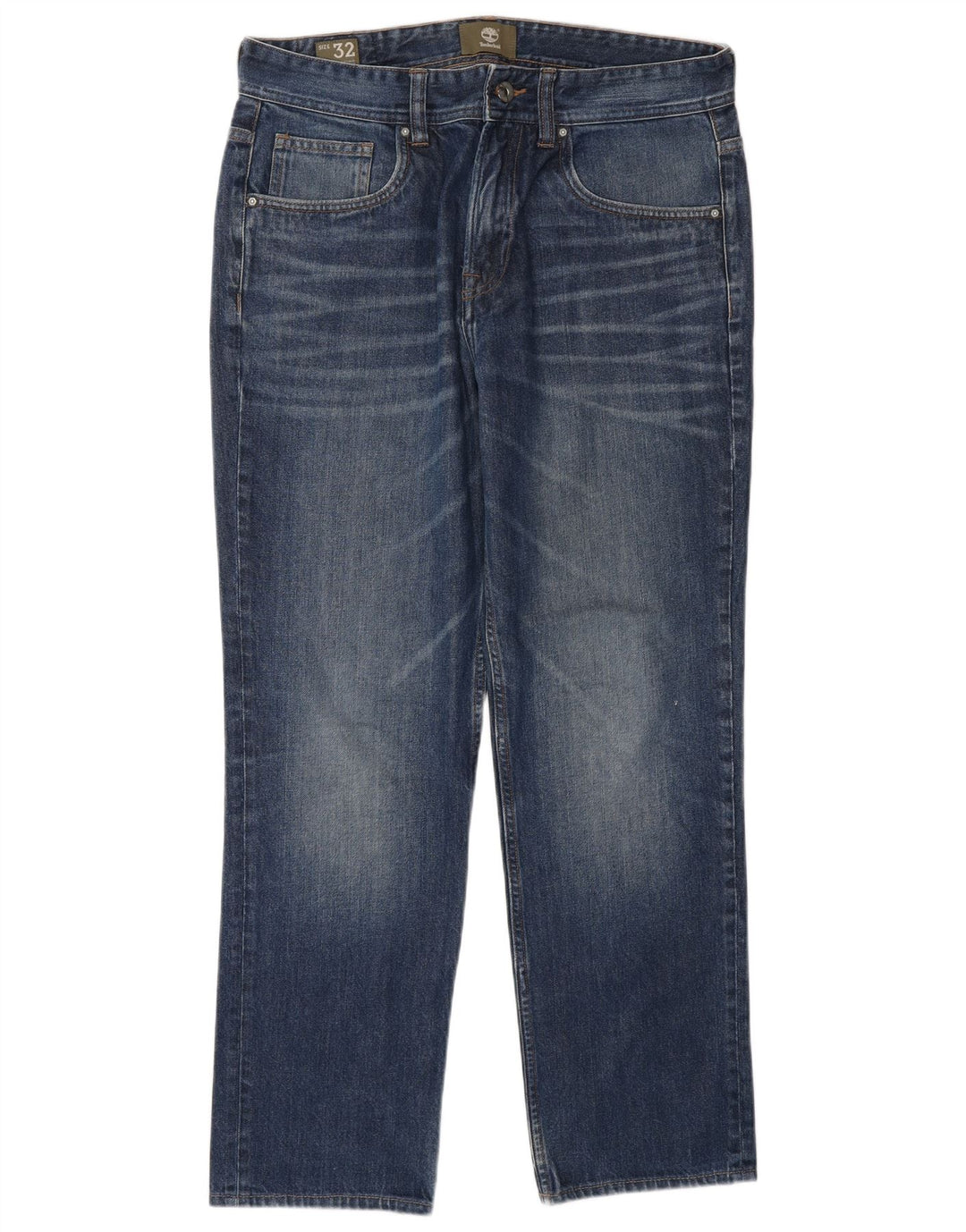 Jeans dritti da uomo TIMBERLAND W32 L29 cotone blu