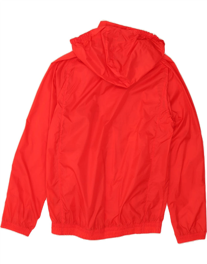 PUMA Mens Hooded Rain Jacket UK 34 XS Red Nylon Vintage Puma and Second-Hand Puma from Messina Hembry 
