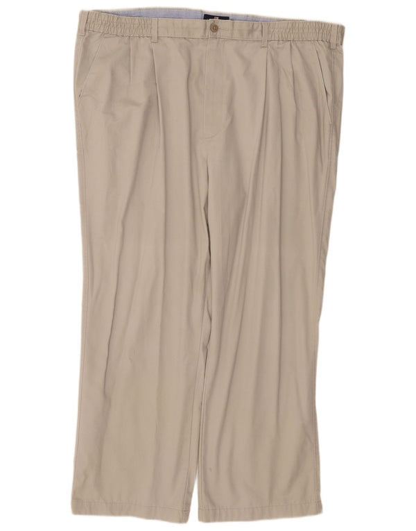 Pantaloni chino con pegged Marks & Spencer da uomo blu W44 L29 Beige