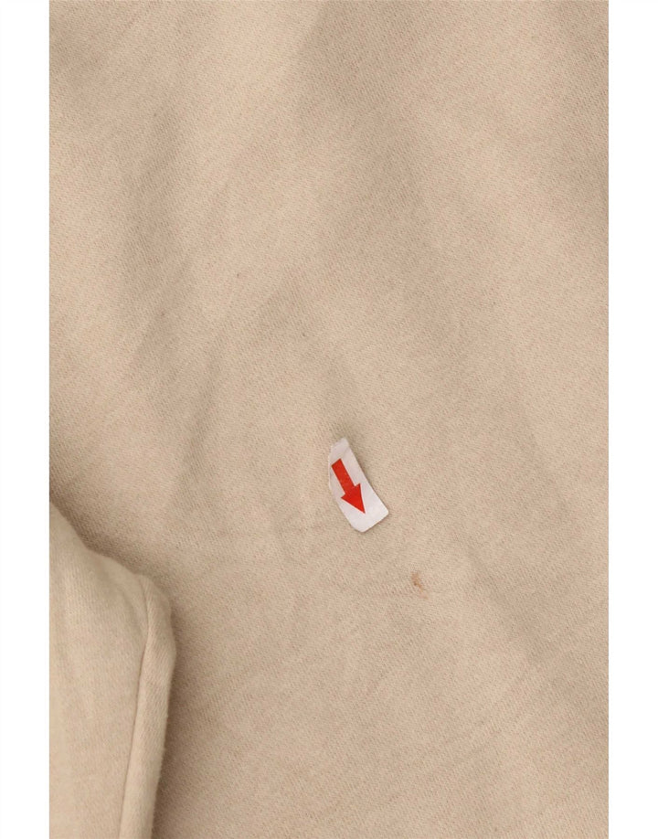 Felpa da uomo Nike Maglione grande in cotone beige