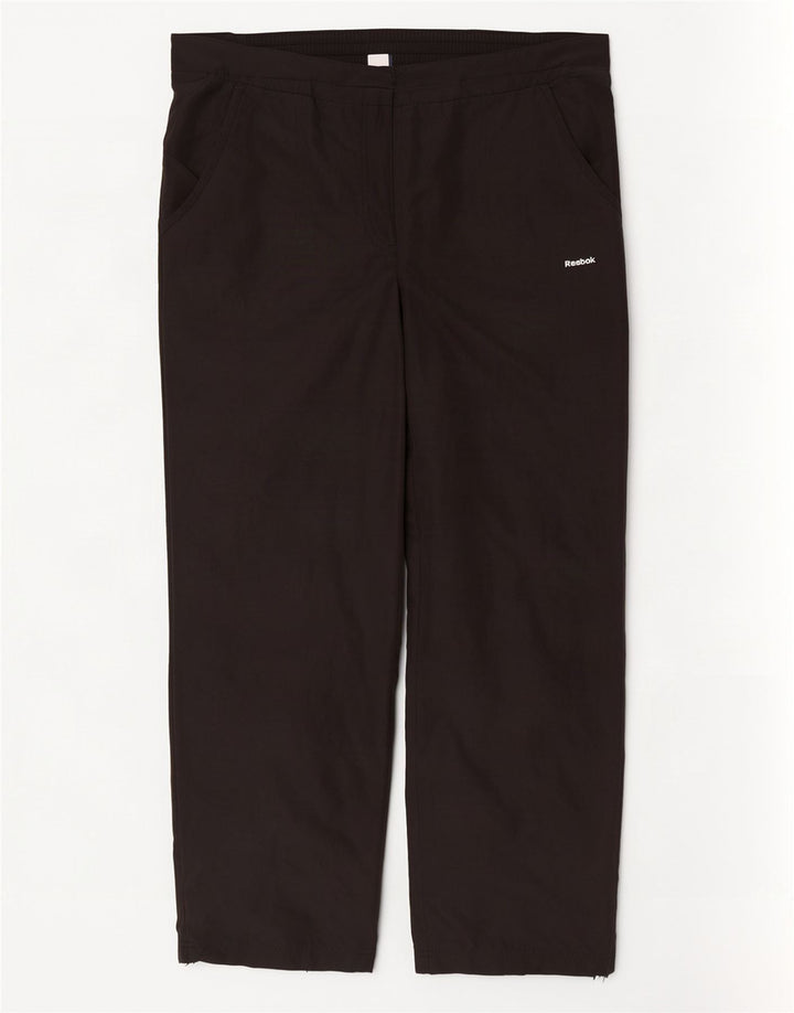 Pantaloni da tuta da donna Reebok UK 20 2XL poliestere nero
