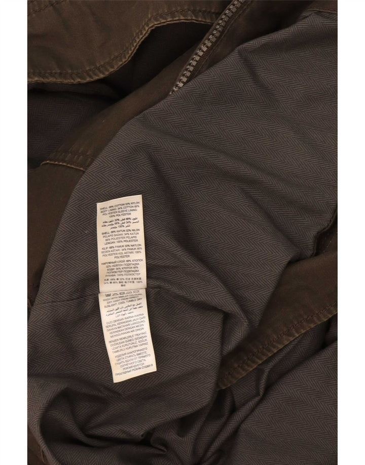 Giacca utility da uomo John Rocha UK 38 cotone kaki medio