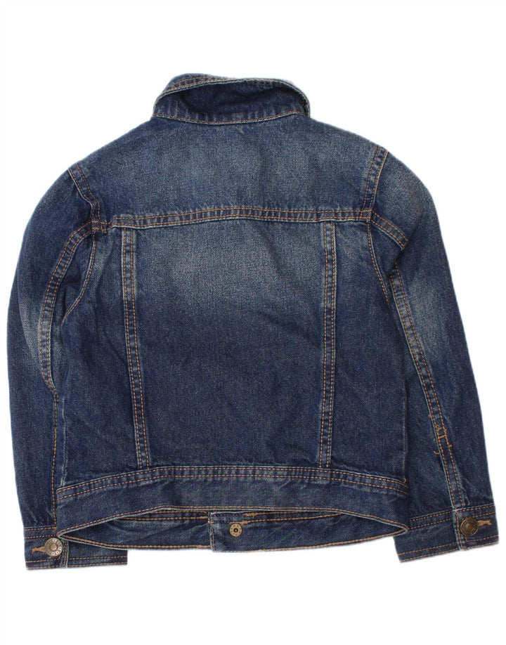 Giacca Jeans Benetton Bambino 3-4 Anni 2XS Blu Cotone