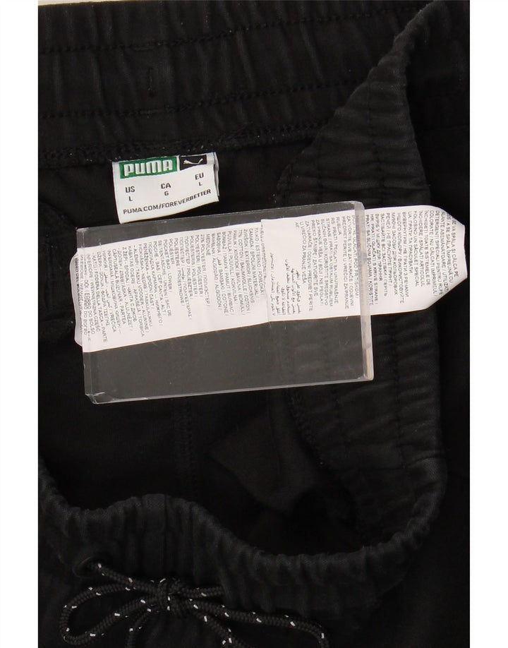 Pantaloni da tuta da uomo PUMA Joggers grandi in cotone nero