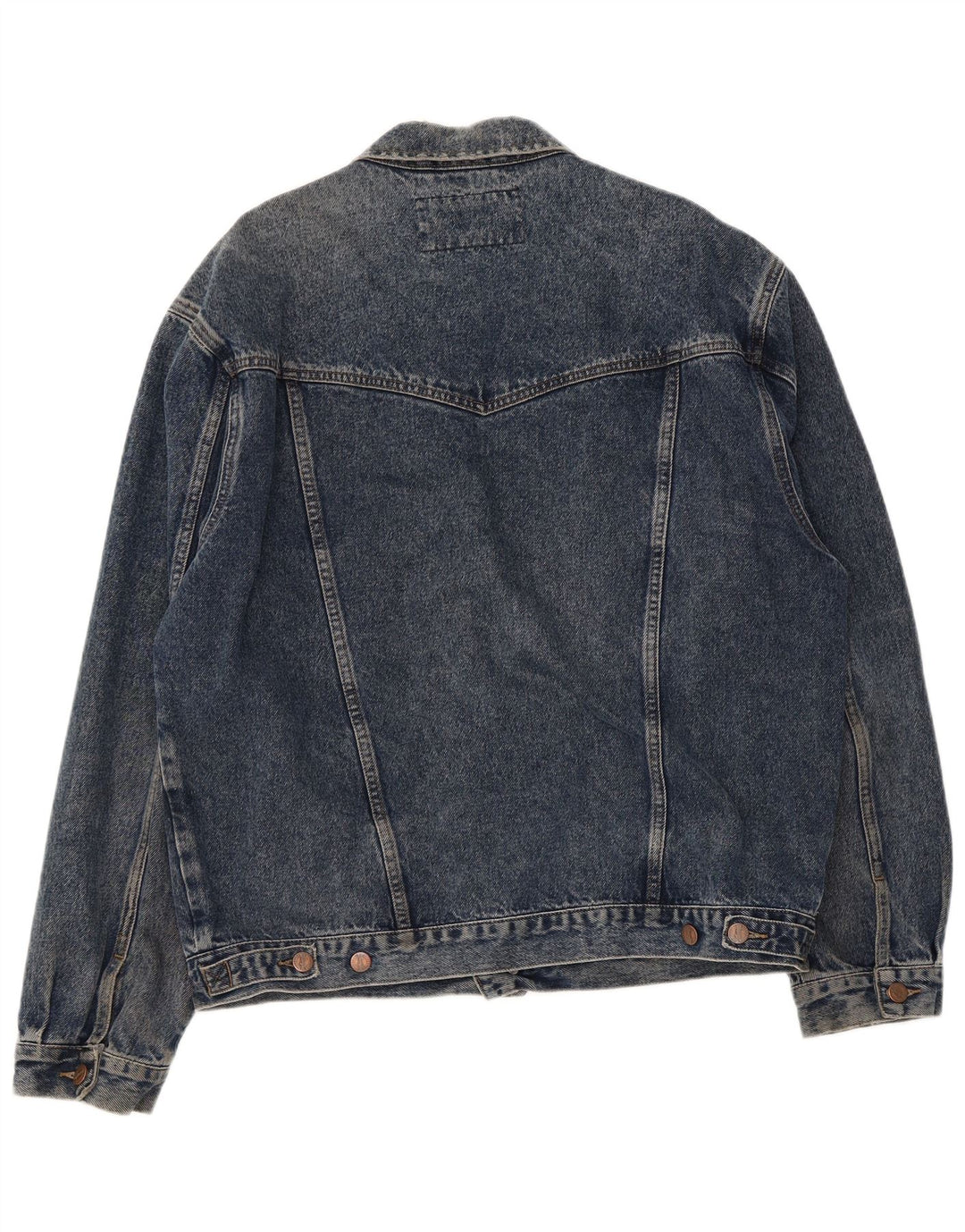 Giacca di jeans da uomo Wrangler UK 42 XL cotone blu