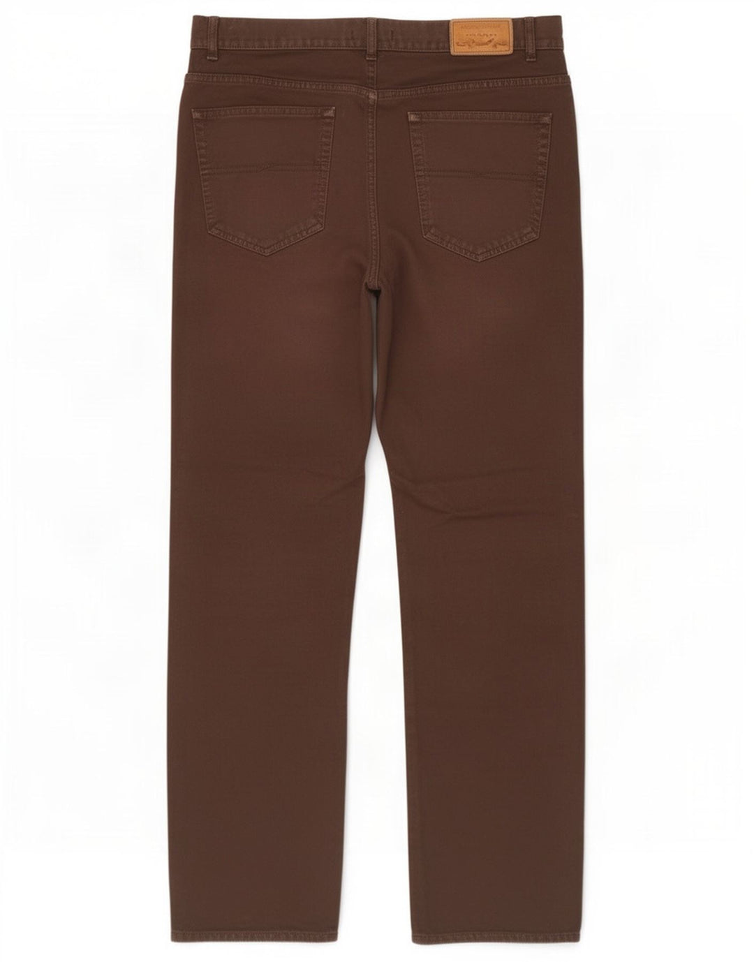 Jeans dritti da uomo vestibilità regolare Gant W34 L32 Marrone