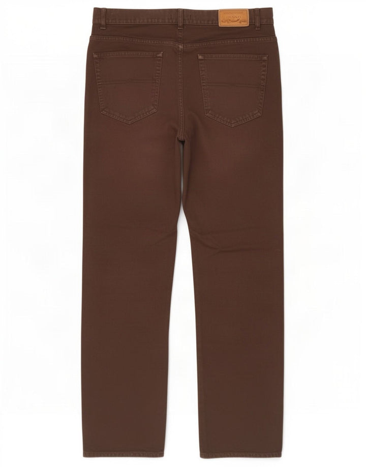 Jeans dritti da uomo vestibilità regolare Gant W34 L32 Marrone