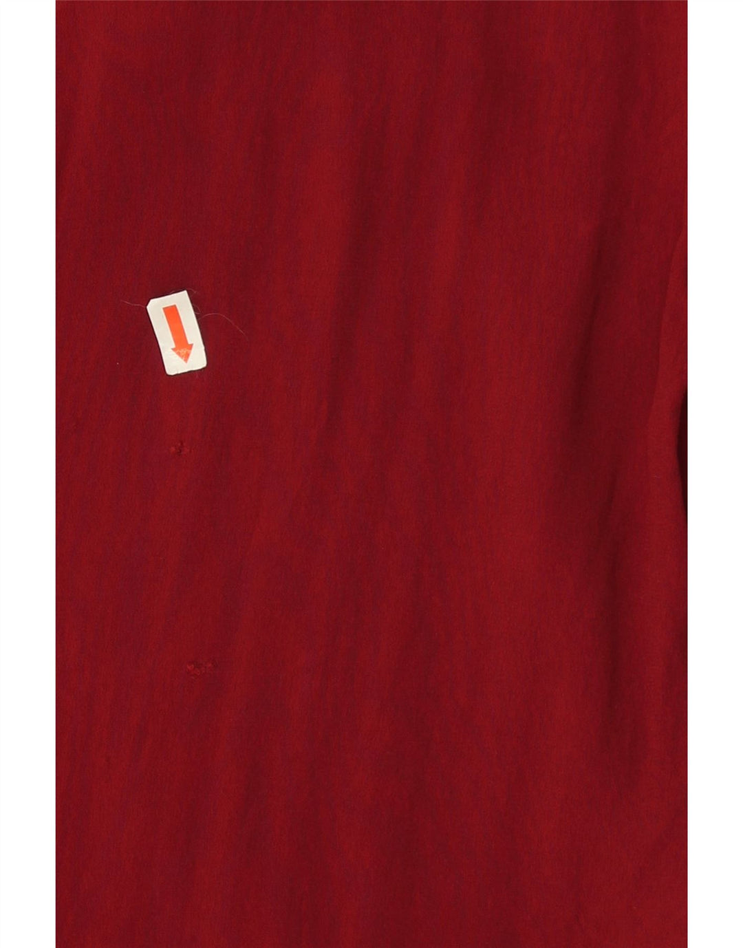Top tunica a maniche lunghe da donna Zara UK 14 rosso medio