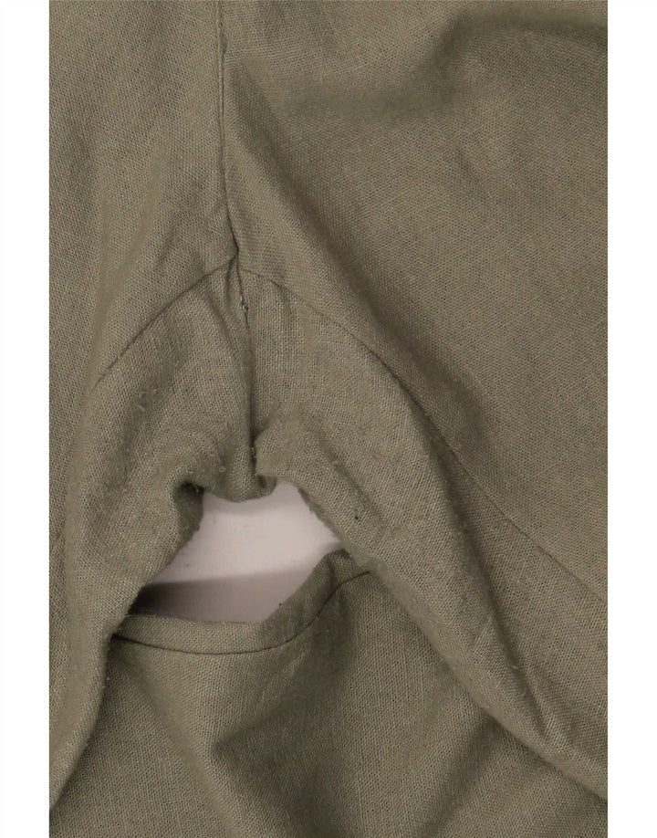 Pantaloni chino dritti da donna Zara EU 40 medi W30 L27 kaki