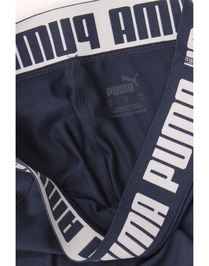 Leggings grafici da donna Puma UK 10 Small Blu Navy