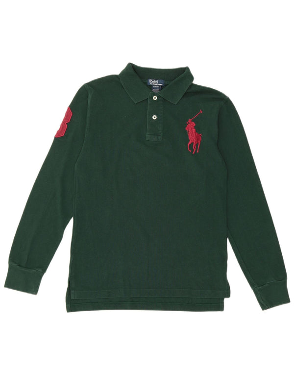 POLO RALPH LAUREN Polo grafica per ragazzi 9-10 anni Verde medio
