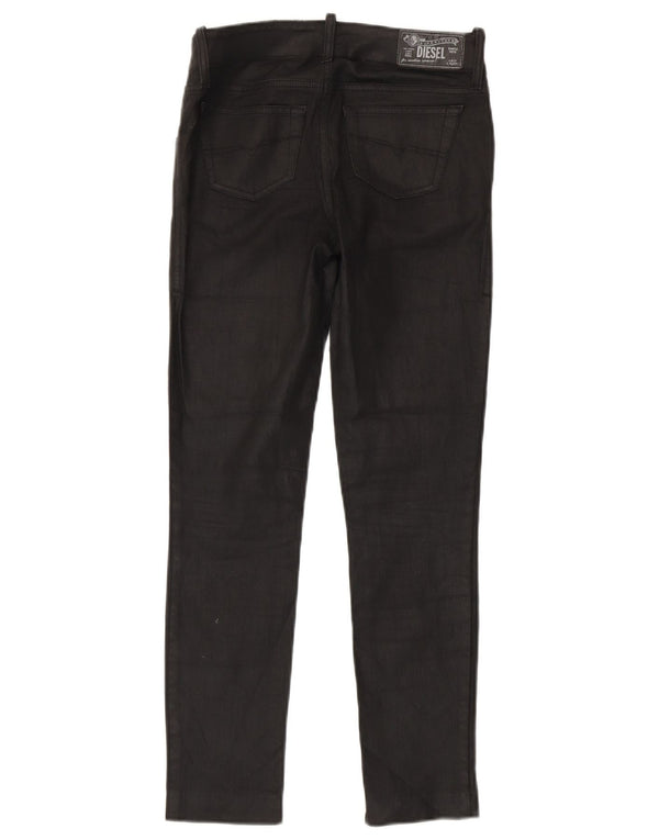 Jeans skinny super slim da donna Grupee a vita bassa Diesel W25 L26 cotone nero