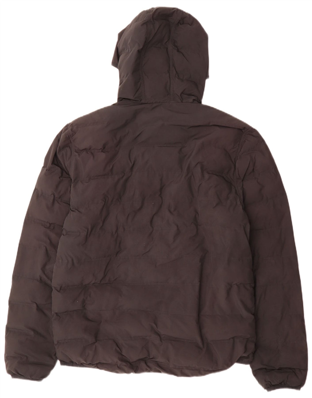 Giacca imbottita con cappuccio da uomo Fred Perry UK 40 grande poliestere nero
