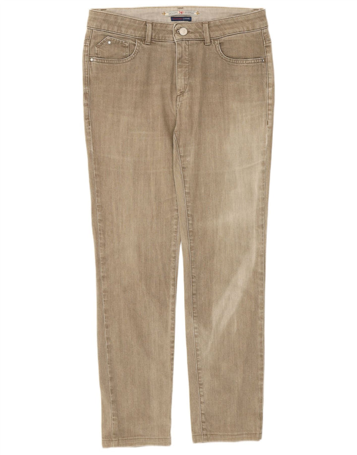 Jeans Slim Donna Trussardi W30 L29 Cotone Beige