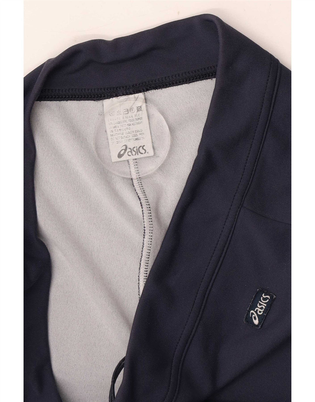 Pantaloni da tuta Asics Capri da donna piccoli blu navy in poliammide