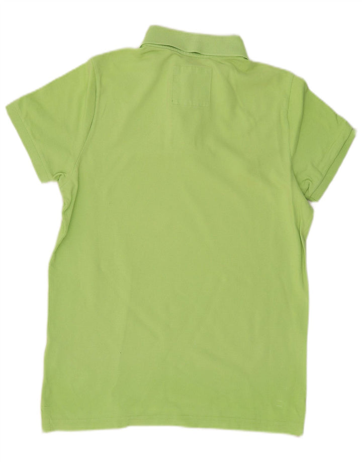 Polo da uomo HOLLISTER in cotone verde medio