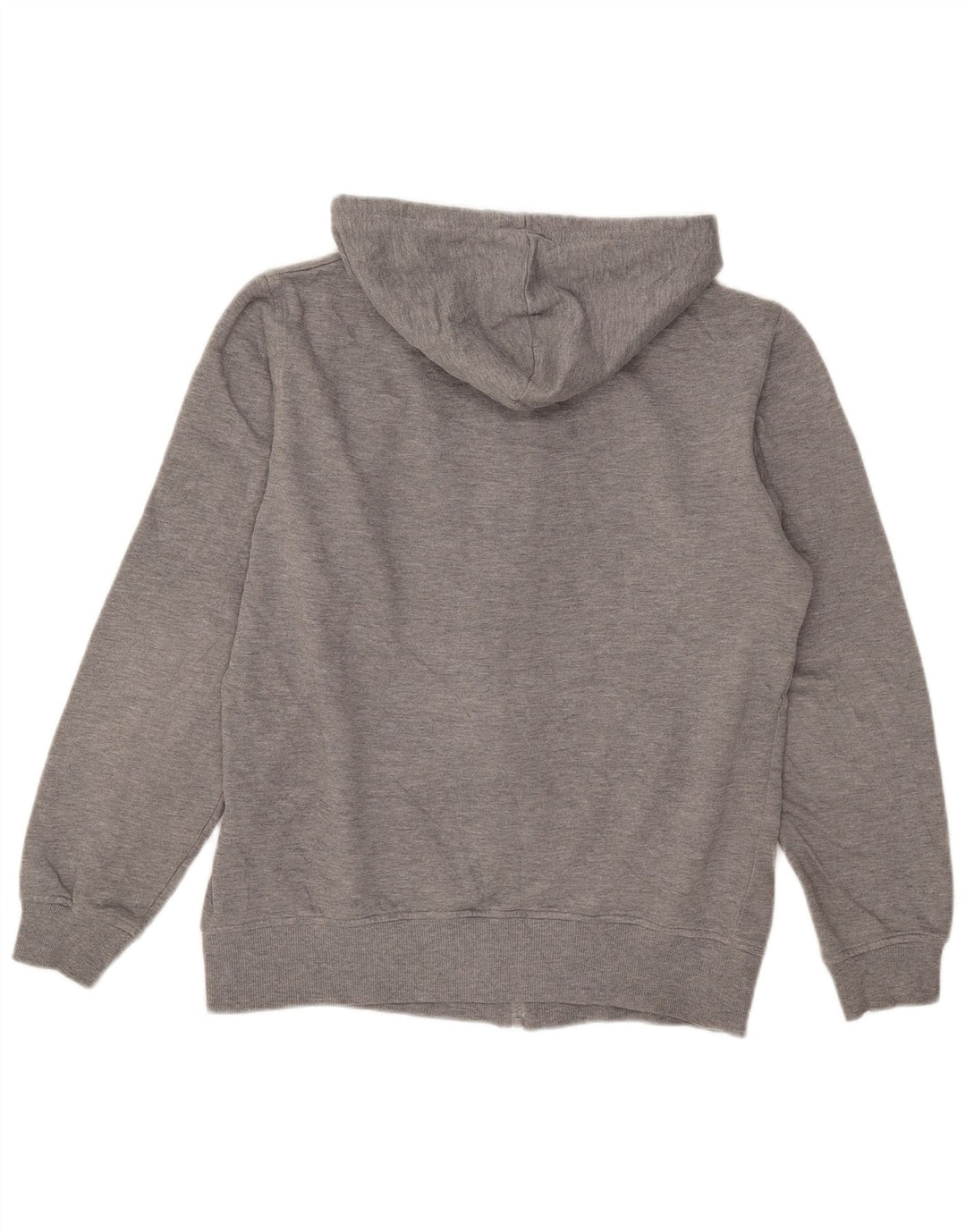 Maglione con cappuccio e zip grafica da uomo Fila piccolo in poliestere chiazzato grigio