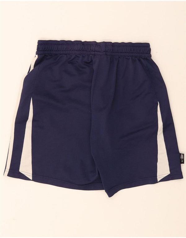 Pantaloncini sportivi Adidas Climalite da uomo, poliestere color block medio blu navy