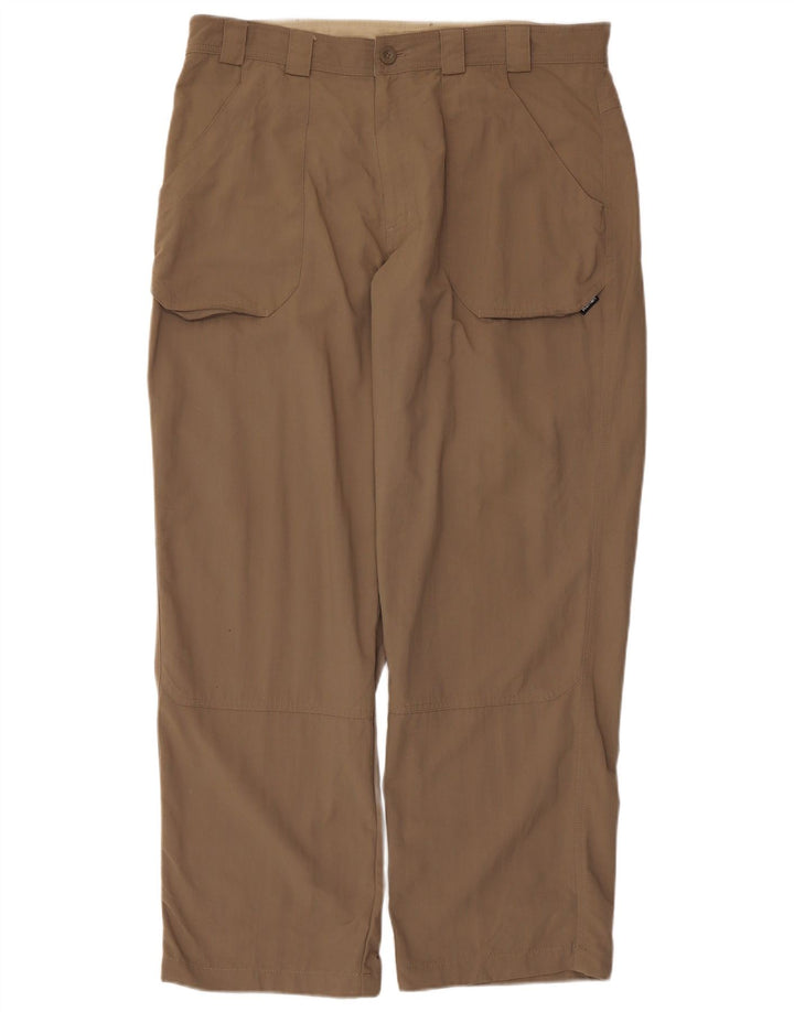 Pantaloni cargo dritti da uomo Rohan W36 L29 Beige Poliammide