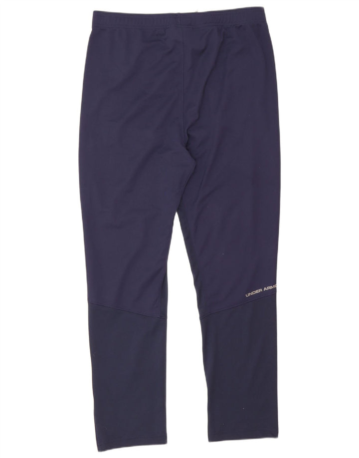 Pantaloni da tuta da ragazzo Under Armour 13-14 anni XL poliestere blu navy