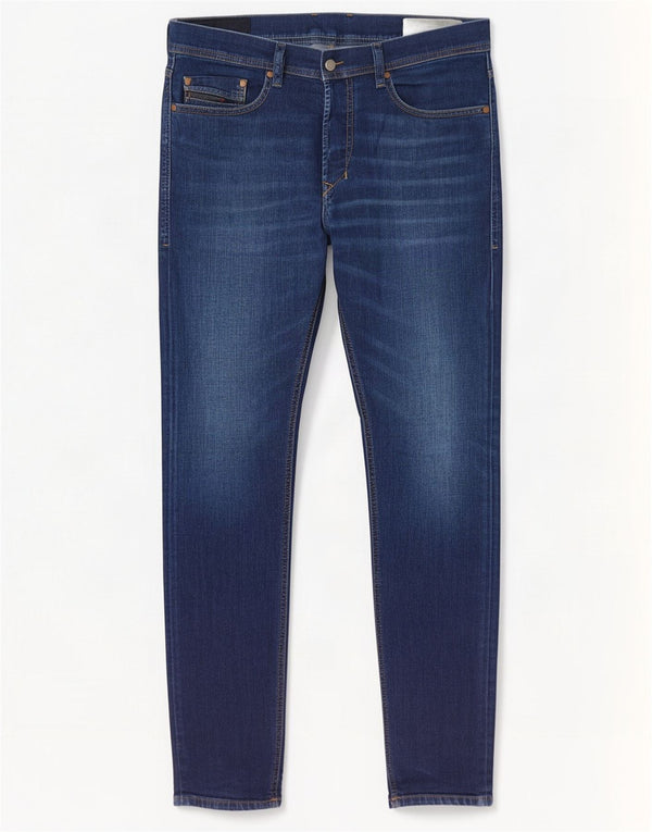 Diesel Uomo Tepphar Regular Carota Slim Jeans W31 L32 Blu