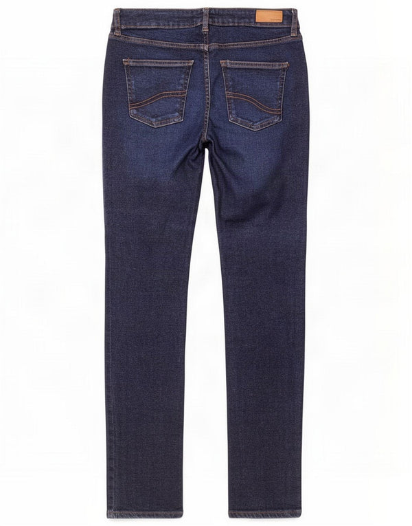 Fat Face Jeans Sway Slim da donna UK 12 Medio W30 L30 Blu navy Cotone