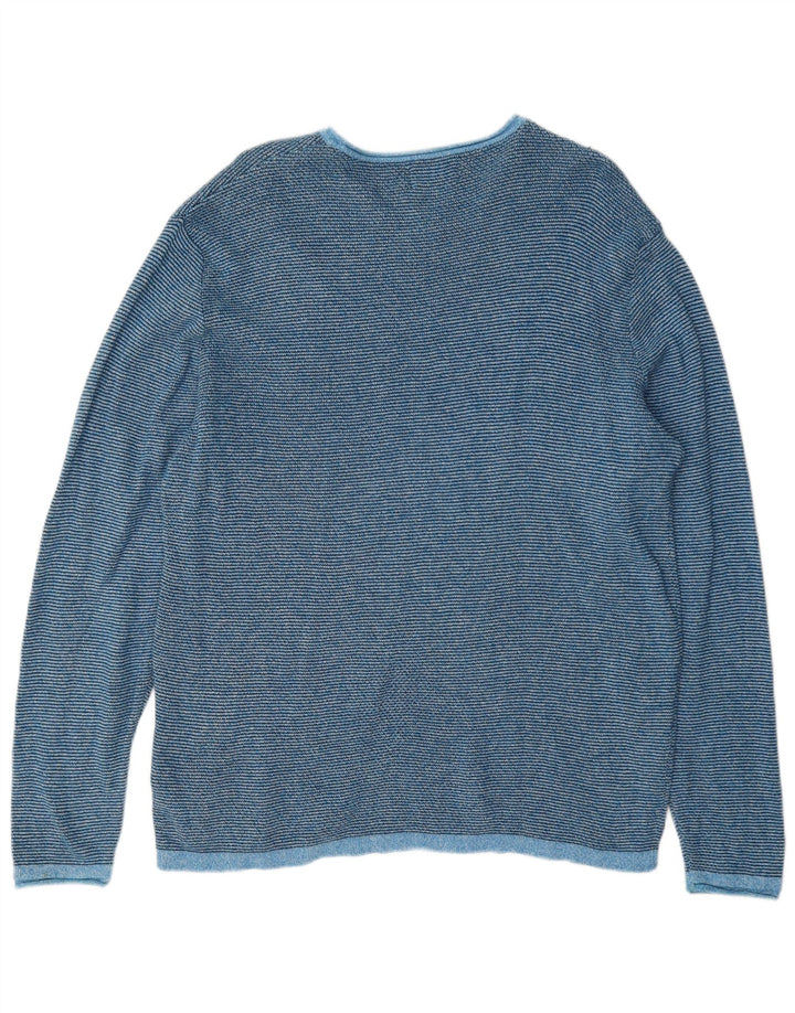 Maglione maglione girocollo da uomo Jack & Jones XL in cotone blu
