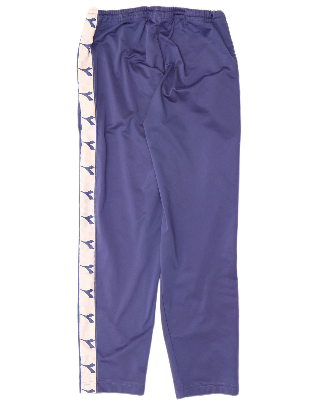 DIADORA Pantaloni da tuta con grafica da uomo Large Blu Colourblock in poliestere