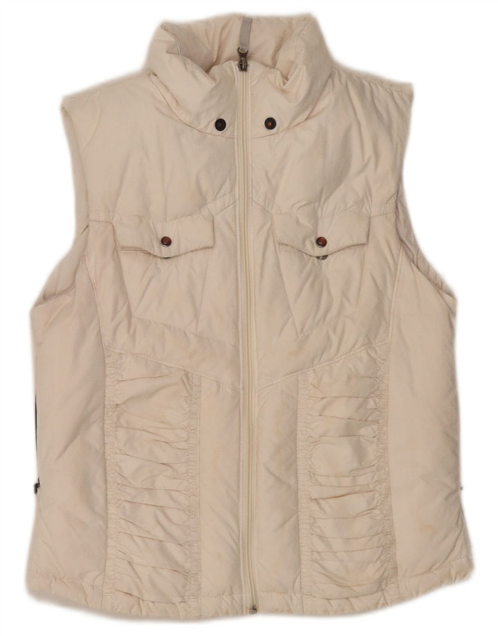 Gilet imbottito da donna Columbia UK 12 medio bianco