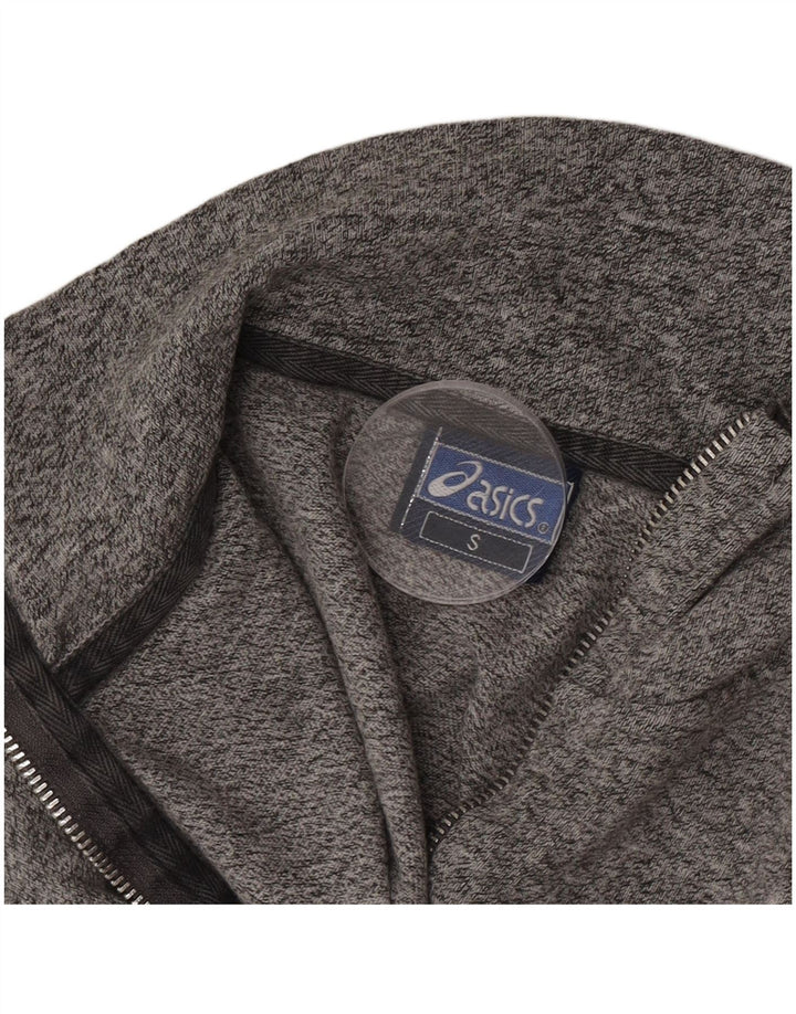 Maglione cardigan da uomo Asics piccolo grigio