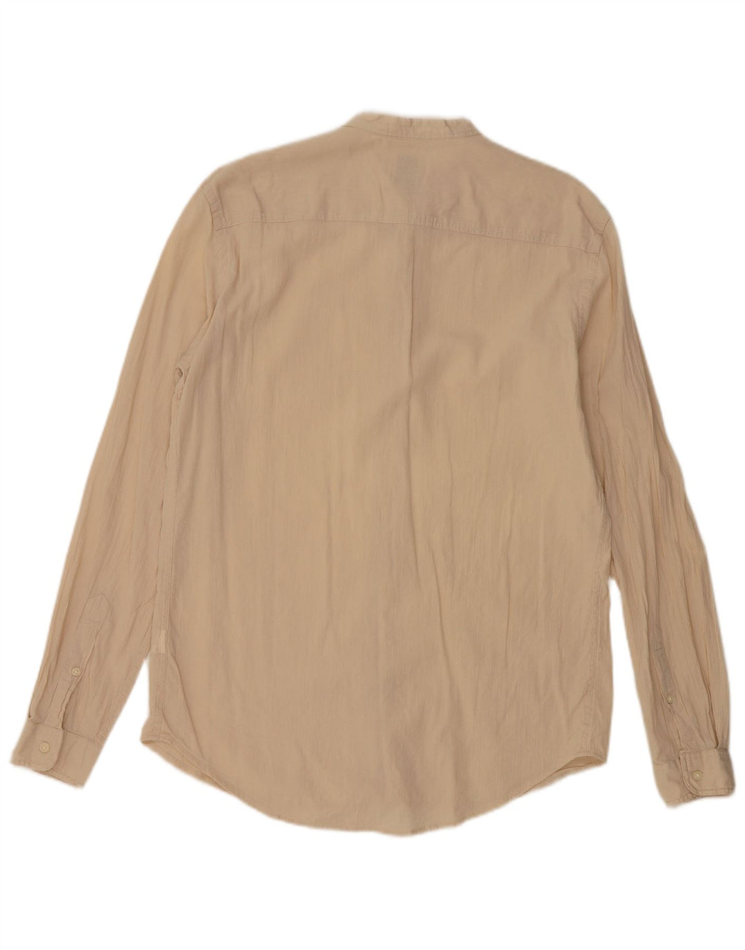 Camicia ZARA Uomo Beige Medio Cotone