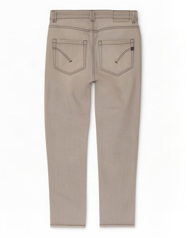 Jeans slim da uomo Dunlop W32 L29 cotone grigio