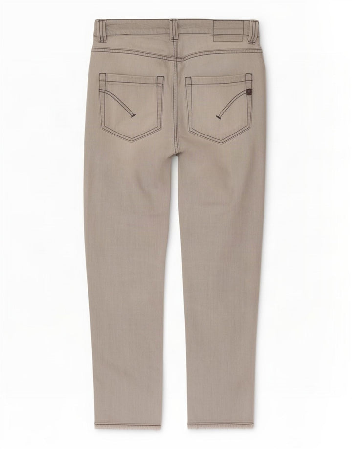 Jeans slim da uomo Dunlop W32 L29 cotone grigio